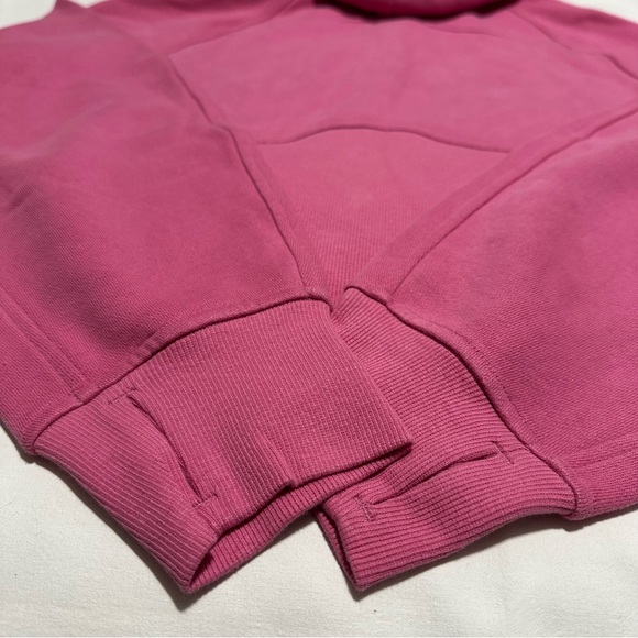 Lululemon Scuba Oversized Half-Zip Hoodie Pink Blossom - Picture 4 of 12
